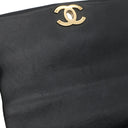 シャネル CHANEL マトラッセ ミニ チェーン AS4972 ブラック ラムスキン ショルダーバッグ ゴールド金具 3連 3重 リペア有