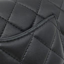 シャネル CHANEL マトラッセ ミニ チェーン AS4972 ブラック ラムスキン ショルダーバッグ ゴールド金具 3連 3重 リペア有