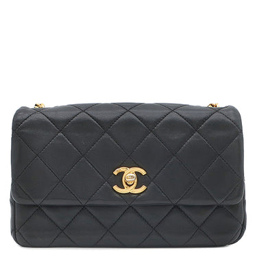 シャネル CHANEL マトラッセ 20 チェーンショルダー AS3479 ブラック ラムスキン ショルダーバッグ ゴールド金具 ココマーク
