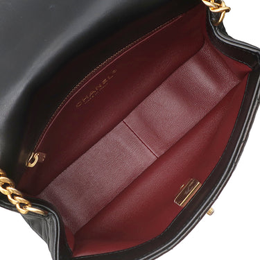 シャネル CHANEL マトラッセ 20 チェーンショルダー AS3479 ブラック ラムスキン ショルダーバッグ ゴールド金具 ココマーク