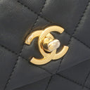 シャネル CHANEL マトラッセ 20 チェーンショルダー AS3479 ブラック ラムスキン ショルダーバッグ ゴールド金具 ココマーク