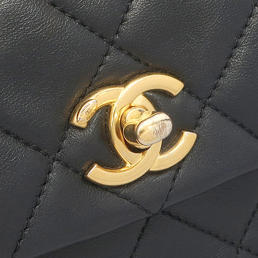 シャネル CHANEL マトラッセ 20 チェーンショルダー AS3479 ブラック ラムスキン ショルダーバッグ ゴールド金具 ココマーク