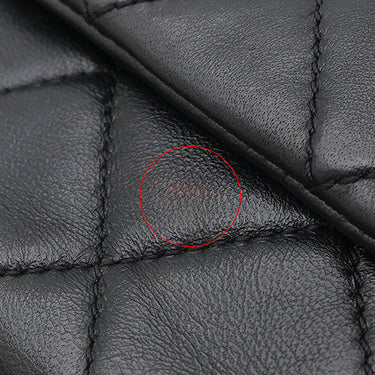 シャネル CHANEL マトラッセ 20 チェーンショルダー AS3479 ブラック ラムスキン ショルダーバッグ ゴールド金具 ココマーク