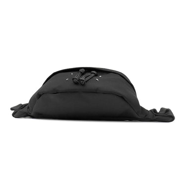 メゾン マルタン マルジェラ MAISON MARTIN MARGIELA 4ステッチ ステレオタイプ ブラック ポリウレタン ボディバッグ ブラック金具 黒 バムバッグ ベルトバッグ
