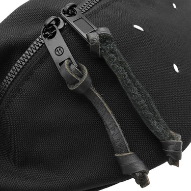 メゾン マルタン マルジェラ MAISON MARTIN MARGIELA 4ステッチ ステレオタイプ ブラック ポリウレタン ボディバッグ ブラック金具 黒 バムバッグ ベルトバッグ