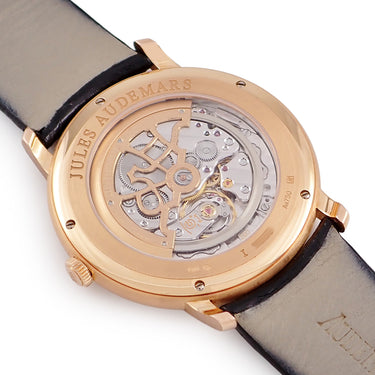 腕時計 オーデマピゲ AUDEMARS PIGUET ジュール オーデマ エクストラシン 15182OR.ZZ.A102CR.01 自動巻き メンズ K18PG無垢 純正ダイヤ