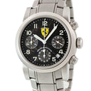 腕時計 ジラールペルゴ GIRARD PERREGAUX フェラーリ クロノグラフ 8020 自動巻き メンズ ブラック カーボン デイト アラビア コラボ