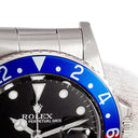 腕時計 ロレックス ROLEX GMTマスター 1 16750 82番 自動巻き メンズ 82番 ペプシ ブラック 黒 80年代 回転ベゼル ドット バー