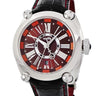 腕時計 セイコー SEIKO ガランテ GMT SBLM005 8L36-00C0 自動巻き メンズ デイト デュアルタイム ローマン ワインレッド 赤