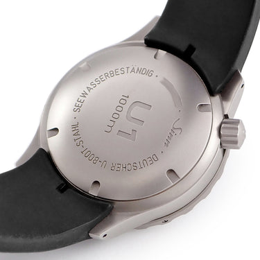 腕時計 ジン SINN U1 オートマティック 1010.U1 自動巻き メンズ ブラック ダイバーズ 高硬度テギメント加工ベゼル