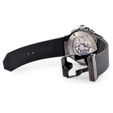 腕時計 ウブロ HUBLOT ビッグバン アイスバン 301.CT.130.RX 自動巻き メンズ クロノグラフ デイト スモールセコンド ブラック