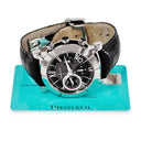 腕時計 ティファニー Tiffany & Co アトラス ジェント クロノグラフ Z1000.82.12A10A71A 自動巻き メンズ OH済 黒 デイト スモールセコンド