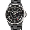 腕時計 シャネル CHANEL J12 GMT 38mm H3102 自動巻き メンズ ブラック セラミック 黒 アラビア デイト デュアルタイム