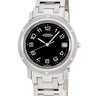 腕時計 エルメス HERMES クリッパー CL6.710 CL6.710.330/3754 クオーツ メンズ ブラック 黒 デイト アラビア ラウンド