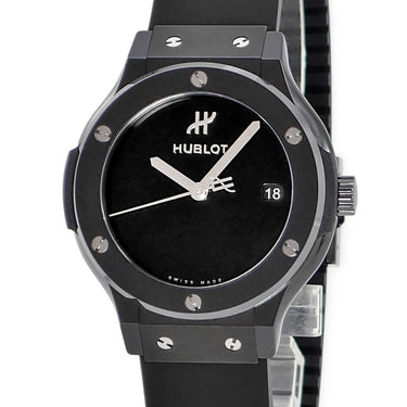 腕時計 ウブロ HUBLOT クラシックフュージョン オリジナル ブラックマジック 565.CX.1270.RX.MDM 自動巻き メンズ 新品同様 デイト