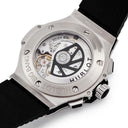 腕時計 ウブロ HUBLOT ビッグバン スチール ダイヤモンド 301.SX.130.RX.114 自動巻き メンズ 純正ダイヤ ブラック クロノグラフ