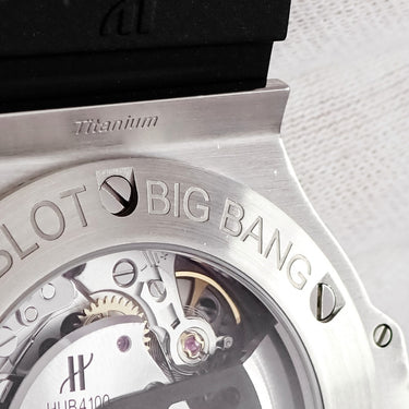 腕時計 ウブロ HUBLOT ビッグバン スチール ダイヤモンド 301.SX.130.RX.114 自動巻き メンズ 純正ダイヤ ブラック クロノグラフ