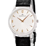 腕時計 ジャガールクルト JAEGER LECOULTRE マスター ウルトラスリム 145.6.79 手巻き メンズ OH済 Pt950無垢 プラチナ ウルトラシン 限定