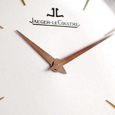 腕時計 ジャガールクルト JAEGER LECOULTRE マスター ウルトラスリム 145.6.79 手巻き メンズ OH済 Pt950無垢 プラチナ ウルトラシン 限定