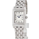 腕時計 ジャガールクルト JAEGER LECOULTRE レベルソ デュエット Q2668110 266.8.44 手巻き レディース 純正ダイヤ シェル 角型 回転 GMT