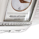 腕時計 ジャガールクルト JAEGER LECOULTRE レベルソ デュエット Q2668110 266.8.44 手巻き レディース 純正ダイヤ シェル 角型 回転 GMT