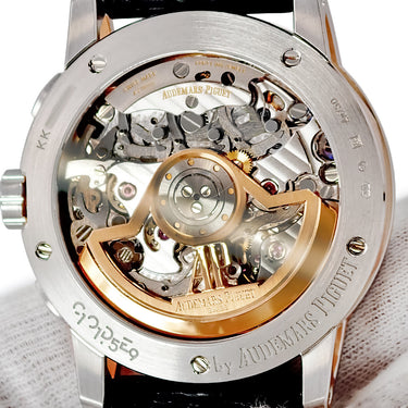 腕時計 オーデマピゲ AUDEMARS PIGUET CODE11.59 バイ オーデマピゲ クロノグラフ 26393CR.OO.A002CR.01 自動巻き メンズ OH済 K18WG×PG無垢