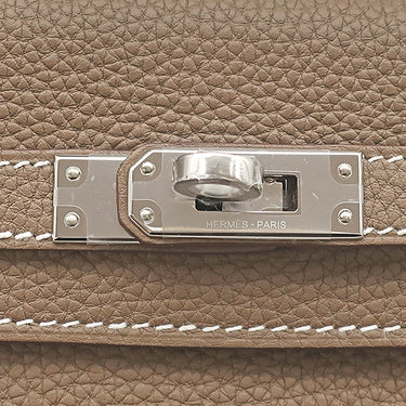 エルメス HERMES ケリー25 内縫い エトゥープ トゴ 2WAYバッグ シルバー金具 新品 未使用 グレージュ ハンドバッグ ショルダー 2026年製