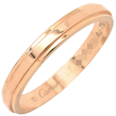 カルティエ Cartier ダムール ウェディング B4093700 ピンクゴールド K18PG #47 リング 指輪 Au750 18K 18金 7号