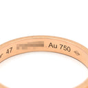 カルティエ Cartier ダムール ウェディング B4093700 ピンクゴールド K18PG #47 リング 指輪 Au750 18K 18金 7号