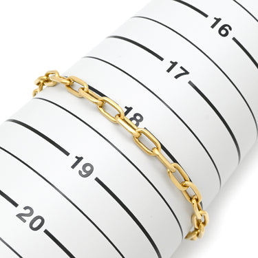 カルティエ Cartier スパルタカス 60083224 イエローゴールド K18YG ブレスレット 750 18K 18金 チェーンブレス