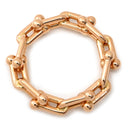 ティファニー Tiffany & Co ハードウェア マイクロリンク 72667573 ローズゴールド K18PG リング 指輪 ピンクゴールド 750 PG RG 6号