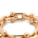 ティファニー Tiffany & Co ハードウェア マイクロリンク 72667573 ローズゴールド K18PG リング 指輪 ピンクゴールド 750 PG RG 6号