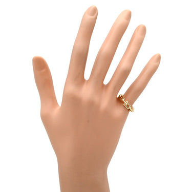 ティファニー Tiffany & Co ハードウェア マイクロリンク 72667573 ローズゴールド K18PG リング 指輪 ピンクゴールド 750 PG RG 6号