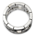 カルティエ Cartier ドラゴン パドロック ブラック×ホワイトゴールド K18WG ダイヤモンド ラッカー #59(JP19) リング 指輪 750 18K WG ダイヤモンド 19号