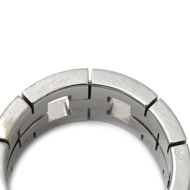 カルティエ Cartier ドラゴン パドロック ブラック×ホワイトゴールド K18WG ダイヤモンド ラッカー #59(JP19) リング 指輪 750 18K WG ダイヤモンド 19号