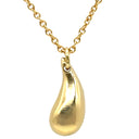 ティファニー Tiffany & Co ティアドロップ イエローゴールド K18YG ネックレス T＆Co. Au750 18K エルサペレッティ しずく