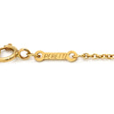 ティファニー Tiffany & Co ティアドロップ イエローゴールド K18YG ネックレス T＆Co. Au750 18K エルサペレッティ しずく