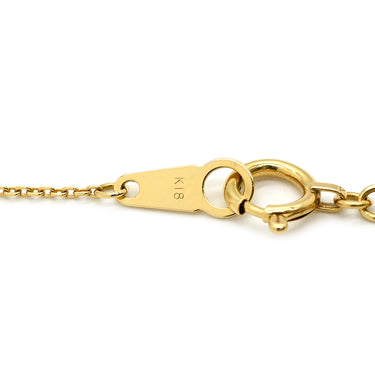 タサキ TASAKI ペアシェイプ ダイヤモンドデザイン イエロー×イエローゴールド K18YG ダイヤモンド ネックレス TASAKI Au750 18K 18金 イエロー 雫 しずく型