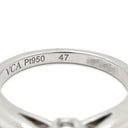 ヴァンクリーフアーペル Van Cleef & Arpels ボヌール ソリティア VCARA28700 プラチナシルバー Pt950 ダイヤモンド #47(JP7) リング 指輪 ダイヤモンド 7号
