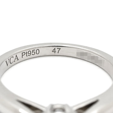 ヴァンクリーフアーペル Van Cleef & Arpels ボヌール ソリティア VCARA28700 プラチナシルバー Pt950 ダイヤモンド #47(JP7) リング 指輪 ダイヤモンド 7号