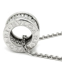ブルガリ BVLGARI ビーゼロワン ダイヤ 346167 ホワイトゴールド K18WG ダイヤモンド ネックレス B-zero1 ペンダント 18K 750WG