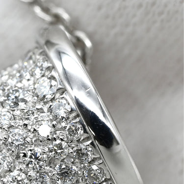 ブルガリ BVLGARI ビーゼロワン ダイヤ 346167 ホワイトゴールド K18WG ダイヤモンド ネックレス B-zero1 ペンダント 18K 750WG