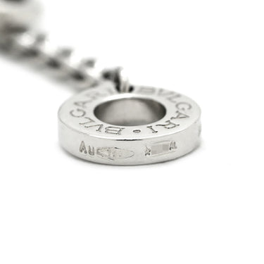 ブルガリ BVLGARI ビーゼロワン ダイヤ 346167 ホワイトゴールド K18WG ダイヤモンド ネックレス B-zero1 ペンダント 18K 750WG