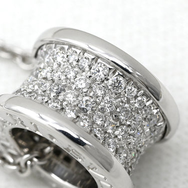 ブルガリ BVLGARI ビーゼロワン ダイヤ 346167 ホワイトゴールド K18WG ダイヤモンド ネックレス B-zero1 ペンダント 18K 750WG