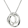 タサキ TASAKI トリプル サークル ホワイトゴールド K18WG ダイヤモンド ネックレス TASAKI Au750 18K 18金 ダイヤモンド 10石 3連 サークル