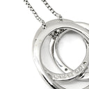 タサキ TASAKI トリプル サークル ホワイトゴールド K18WG ダイヤモンド ネックレス TASAKI Au750 18K 18金 ダイヤモンド 10石 3連 サークル