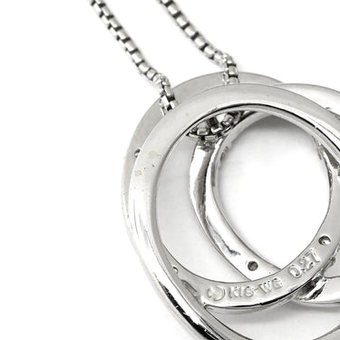 タサキ TASAKI トリプル サークル ホワイトゴールド K18WG ダイヤモンド ネックレス TASAKI Au750 18K 18金 ダイヤモンド 10石 3連 サークル