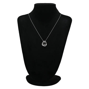 タサキ TASAKI トリプル サークル ホワイトゴールド K18WG ダイヤモンド ネックレス TASAKI Au750 18K 18金 ダイヤモンド 10石 3連 サークル