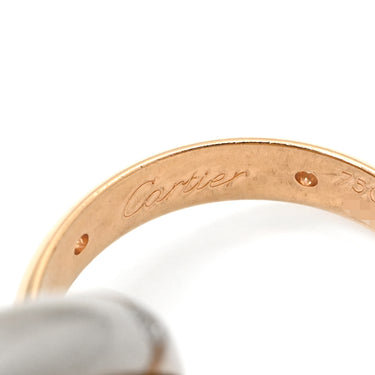 カルティエ Cartier トリニティ コンステレーション ダイヤ B4038800 ホワイトゴールド×イエローゴールド×ピンクゴールド K18YG ダイヤモンド #46(JP6) リング 指輪 3連 15石 18K 750 YG 6号