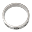 カルティエ Cartier ミニラブリング B4085100 ホワイトゴールド K18WG #48 リング 指輪 LOVE Ring Au750 18K 18金 WG スモールモデル 8号